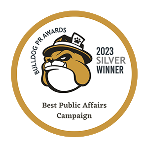 Bulldog PR 2023 Silver Winner Award