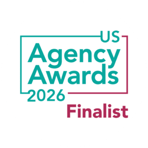 US Agency Awards 2026 Finalist Badge